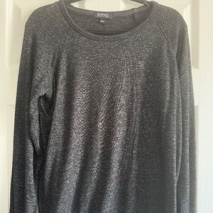 Buffalo David Bitton Heathered Charcoal Pullover Sweater Raglan Soft